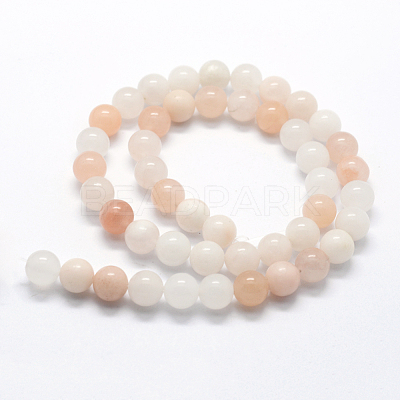 Natural Pink Aventurine Beads Strands G-I199-22-4mm-1