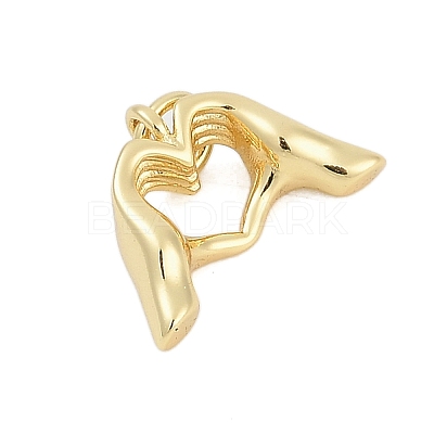 Brass Pendants KK-G522-21G-1
