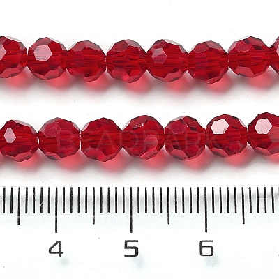 Transparent Glass Beads EGLA-A035-T6mm-D02-1