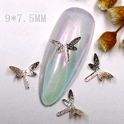 Textured Brass Nail Care Decoration Accessories MRMJ-WH0062-19RG-1