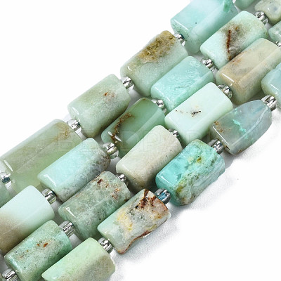Natural Chrysoprase Beads Strands X-G-S376-013-1