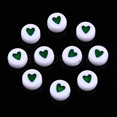 Opaque Acrylic Beads MACR-N008-57C-1