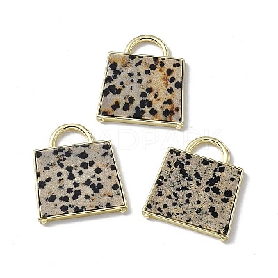 Natural Dalmatian Jasper Pendants G-G977-04G-04-1