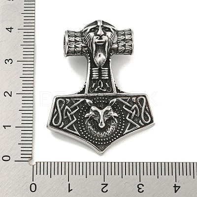 316 Surgical Stainless Steel Pendants STAS-E212-84AS-1