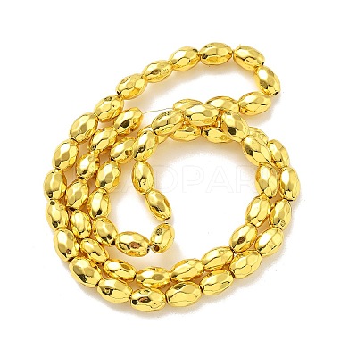 Synthetic Magnetic Hematite Beads Strands G-P518-07G-1