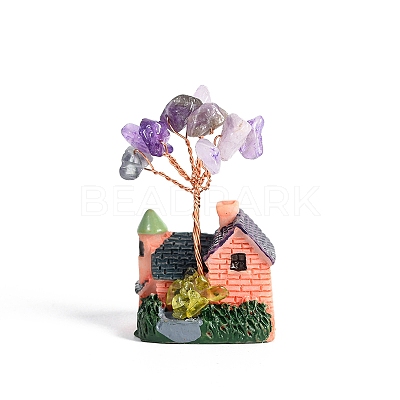 Resin Display Decorations DJEW-PW0009-002A-08-1