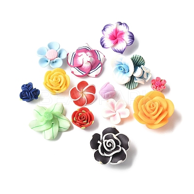 Handmade Polymer Clay Cabochons CLAY-XCP0001-31-1