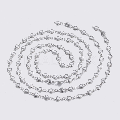 Tarnish Resistant 304 Stainless Steel Chains STAS-P197-038P-1
