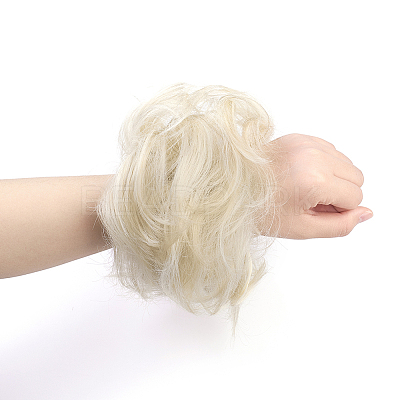 Synthetic Hair Bun Extensions OHAR-G006-A07-1