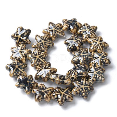 Ocean Series Handmade Porcelain Beads PORC-R002-05-06-1