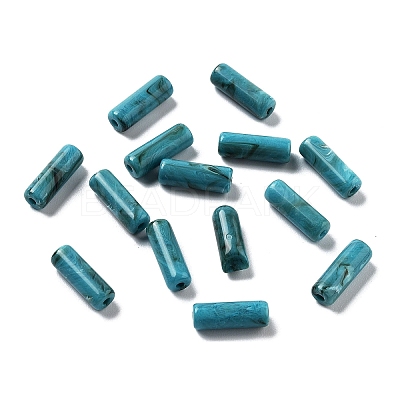 Opaque Acrylic Beads OACR-Q196-03F-1