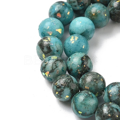 Dyed Natural Dolomite Beads Strands G-D337-8mm-D01-1