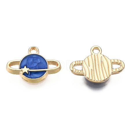 Alloy Enamel Pendants X-ENAM-T009-66B-RS-1