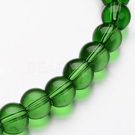 Glass Round Bead Strands GLAA-I028-6mm-04-1
