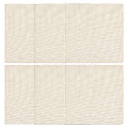 Linen Cross Stitch Fabric DIY-WH0504-692-1