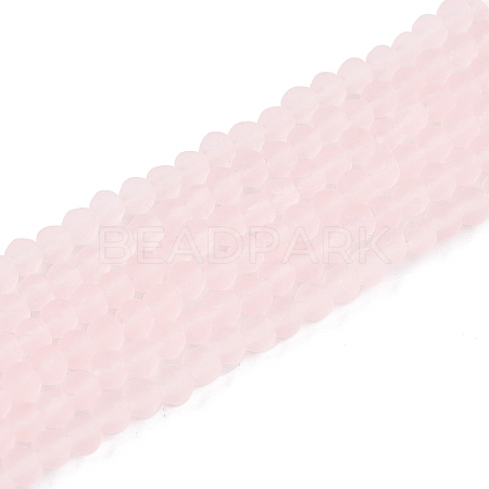 Transparent Glass Beads Strands EGLA-A044-T1mm-MD22-1