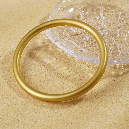 Simple Stainless Steel Plain Bangles for Women SL2328-1