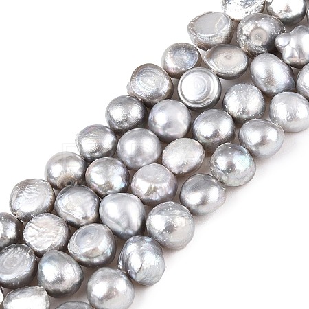 Natural Cultured Freshwater Pearl Beads Strands X-PEAR-R064-24-1