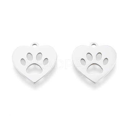 Non-Tarnish 201 Stainless Steel Charms STAS-N090-LA993-1-1