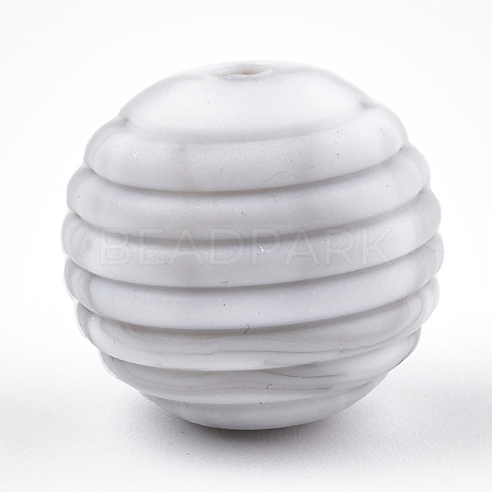 Food Grade Eco-Friendly Silicone Focal Beads SIL-T050-05M-1