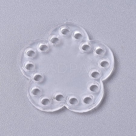 Transparent Acrylic Weaving Board DIY-WH0152-93-1