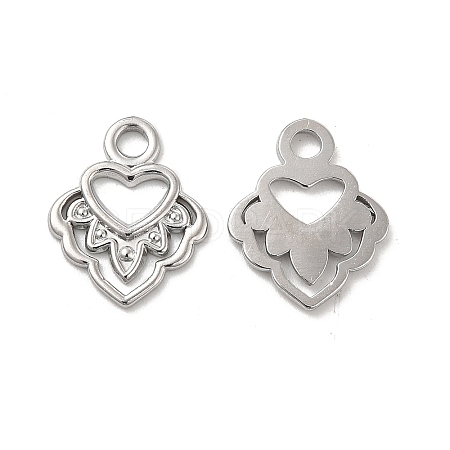 Non-Tarnish 304 Stainless Steel Pendants LS-STAS-B032-08P-1