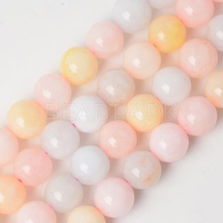 Natural Quartz Beads Strands G-T129-10-6mm-1