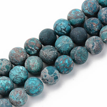 Natural American Turquoise Beads Strands G-S369-001D-A04-1