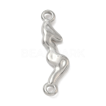 304 Stainless Steel Links Connector Charms X-STAS-K267-22A-P-1
