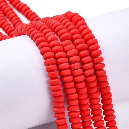 Handmade Polymer Clay Beads Strands CLAY-N008-008D-1