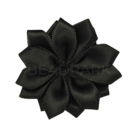 Black Handmade Woven Flower Costume Accessories X-WOVE-QS17-20-1