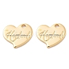 Brass Charms KK-G516-20G-1