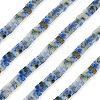 Natural Blue Spot Jasper Multi Strand Links G-TAC0005-04A-3