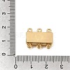 2-Strands Brass Magnetic Clasps KK-CBA9C94-01B-G-3