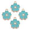Alloy Enamel Pendants ENAM-S121-115G-1