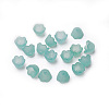 Transparent Acrylic Beads Caps X-PL543-11-3