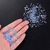 Transparent Glass Bugle Beads SEED-N005-001-C08-5