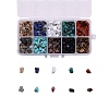 Natural & Synthetic Mixed Gemstone Beads G-CJ0001-27-1