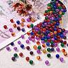 300Pcs 6 Colors Spray Painted Crackle Glass Beads CCG-SZ0001-11E-5