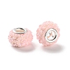 AB Color Resin Rose Flower European Beads RESI-M001-05D-2