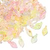 Transparent Acrylic and Gold Foil Pendants AC-CBAF9C1-04A-13-1