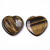 Natural Tiger Eye Thumb Worry Stone X-G-N0325-01E-2