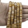 Natural Topaz Jade Beads Strands G-G329-A08-3x8mm-2