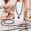 30Pcs Trendy Braided Imitation Leather Necklace Making NJEW-SC0001-31-4