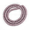 Opaque Spray Painted Glass Beads GLAA-ZX008-4mm-18S-2