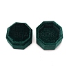 Velvet Couple Ring Boxes VBOX-WH0009-01-2