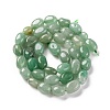 Natural Green Aventurine Beads Strands G-G146-A33-01-4