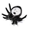 Halloween Resin Spider with Scary Eyeball LED Light Figurines Ornament AJEW-Z036-01A-4