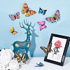 ARRICRAFT PVC Luminous Butterfly Wall Decorations DIY-AR0001-52-5
