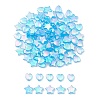 100Pcs 2 Style Eco-Friendly Transparent Acrylic Beads TACR-YW0001-86B-1